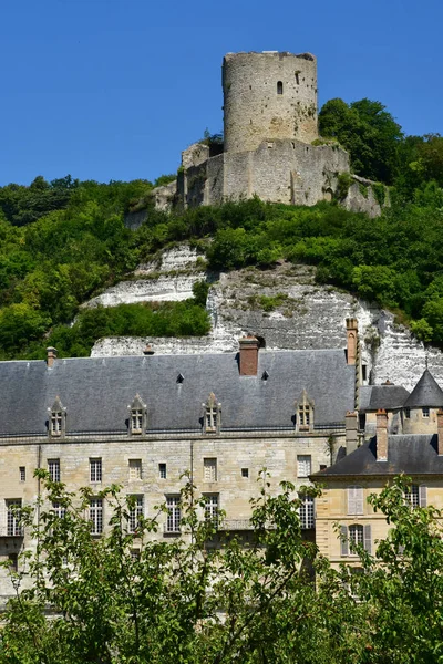 Roche Guyon France Czerwca 2018 Historyczny Zamek — Zdjęcie stockowe
