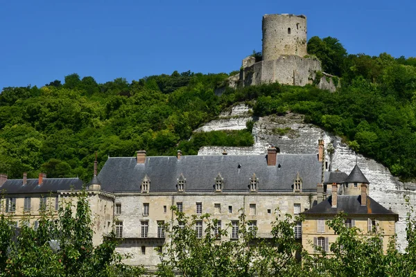 Roche Guyon Frankrijk Juni 2018 Het Historische Kasteel — Stockfoto