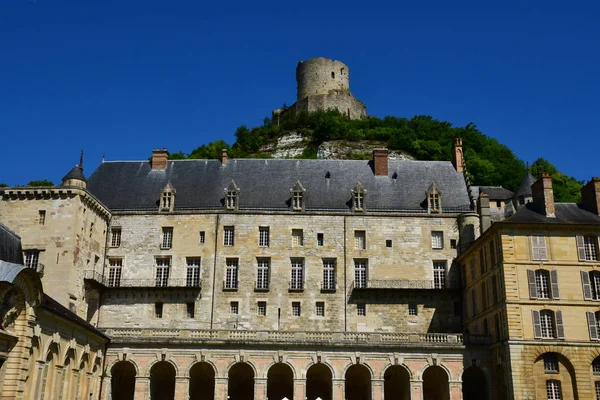 Roche Guyon Francia Giugno 2018 Storico Castello — Foto Stock