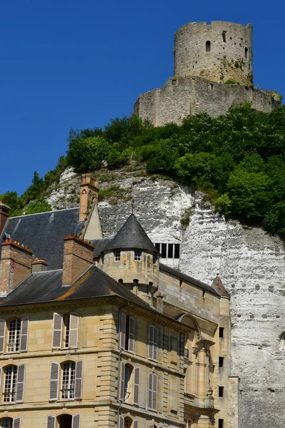 Roche Guyon Francia Giugno 2018 Storico Castello — Foto Stock