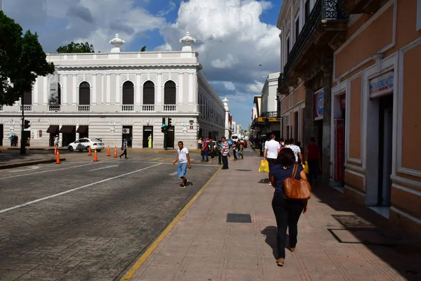 Merida Estados Unidos Mexicanos Maio 2018 Pitoresca Cidade Velha — Fotografia de Stock