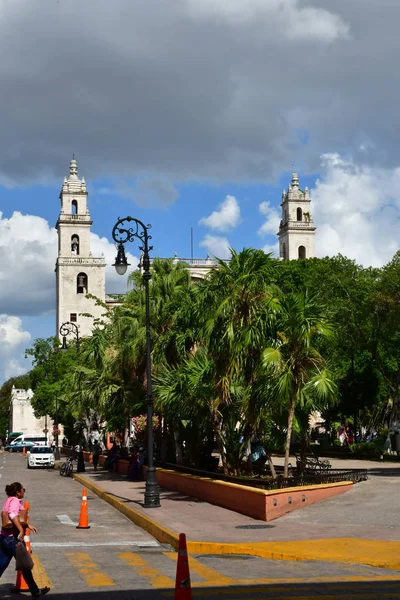 Mérida Estados Unidos Mexicanos Mayo 2018 Pintoresca Ciudad Vieja — Foto de Stock