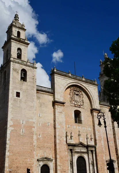 Merida Stati Uniti Messico Maggio 2018 Cattedrale — Foto Stock