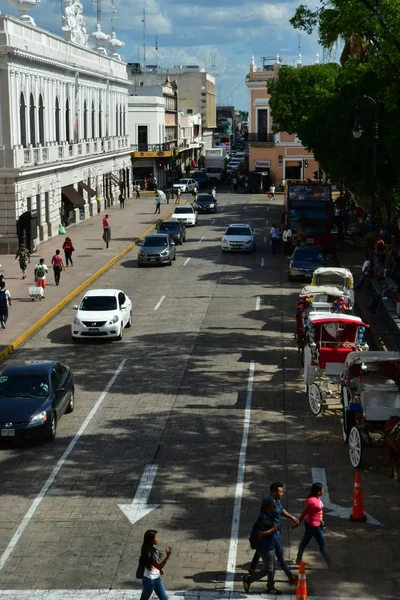 Merida Verenigde Mexicaanse Staten Mei 2018 Pittoreske Oude Stad — Stockfoto