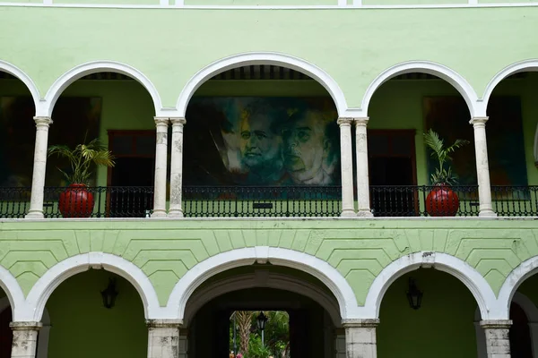 Mérida Estados Unidos Mexicanos Maio 2018 Palácio Municipal — Fotografia de Stock