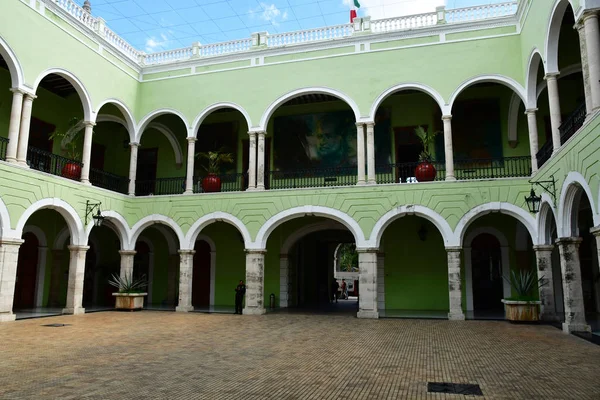 Merida Birleşik Meksika Devletleri Mayıs 2018 Belediye Sarayı — Stok fotoğraf