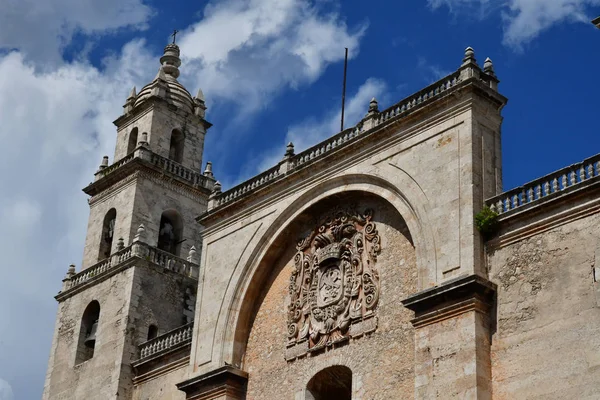 Mérida Estados Unidos Mexicanos Mayo 2018 Catedral —  Fotos de Stock