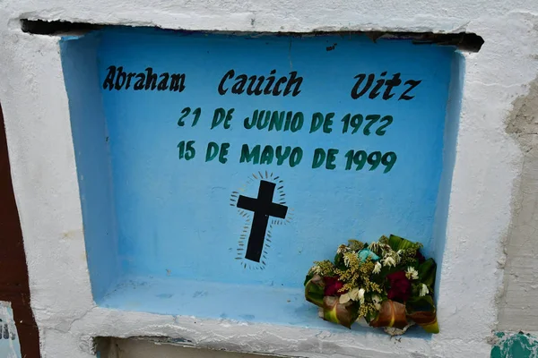 Pomuch Estados Unidos Mexicanos Mayo 2018 Pintoresco Cementerio Centro Ciudad —  Fotos de Stock