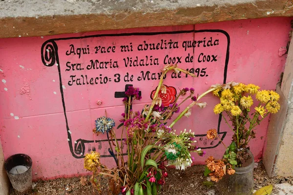 Помуч Мексиканские Сша Мая 2018 Года Живописное Кладбище Центре Города — стоковое фото