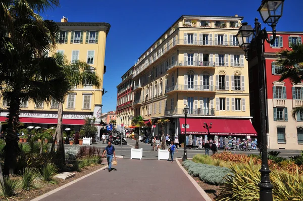 Nice France April 2016 Picturesque City Center — Stock Photo, Image