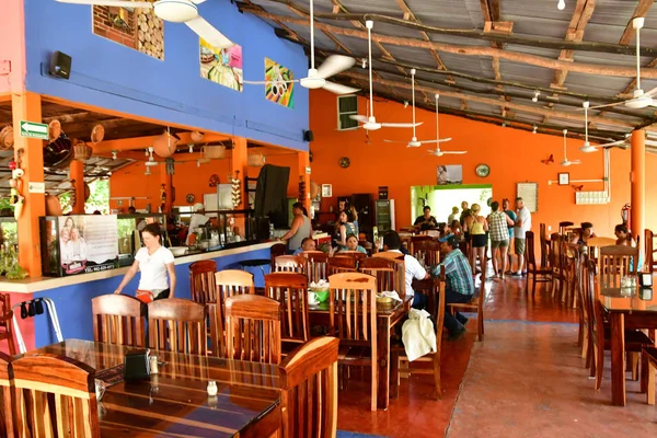 Escarcega États Unis Mexicains Mai 2018 Restaurant Higura Spécialisé Dans — Photo