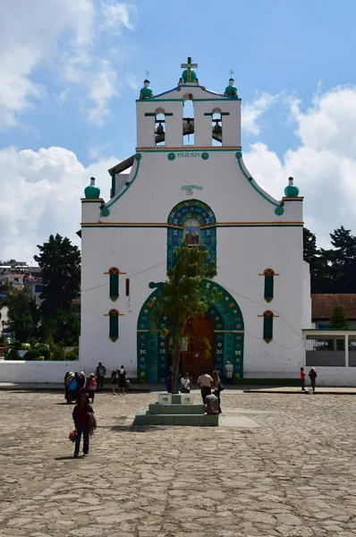 San Juan Chamula Estados Unidos Mexicanos Maio 2018 Igreja Pitoresca — Fotografia de Stock