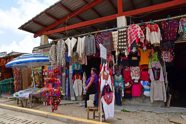 San Juan Chamula Estados Unidos Mexicanos Mayo 2018 Tienda Centro — Foto de Stock