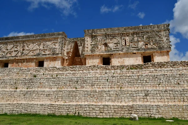 Uxmal Estado Unidos Mexicano Mayo 2018 Sitio Precolombino —  Fotos de Stock