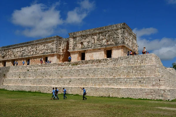 Uxmal Mexicaanse Eenheidsstaat Mei 2018 Pre Columbiaanse Site — Stockfoto