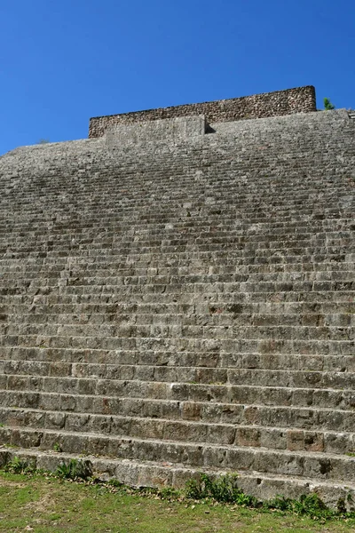 Uxmal Wielka Meksykańskiego Stanu 2018 Maja Pre Columbian Witryny — Zdjęcie stockowe