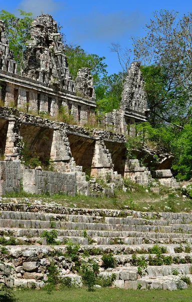 ウシュマルにある 米国メキシコ 2018 前コロンビアのサイト — ストック写真