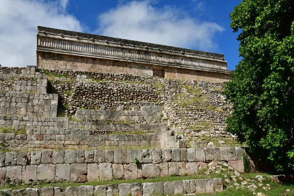 ウシュマルにある 米国メキシコ 2018 前コロンビアのサイト — ストック写真