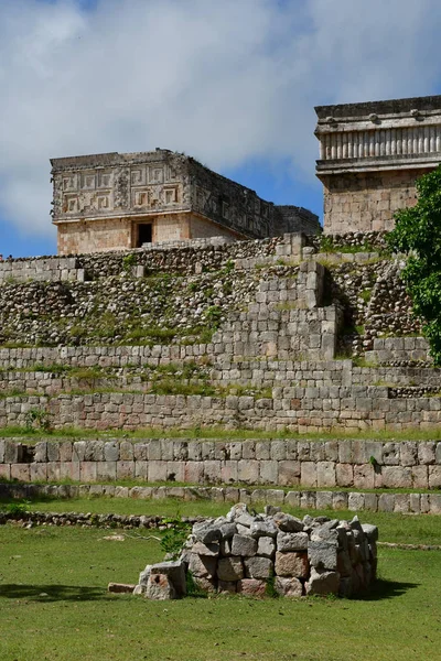 ウシュマルにある 米国メキシコ 2018 前コロンビアのサイト — ストック写真