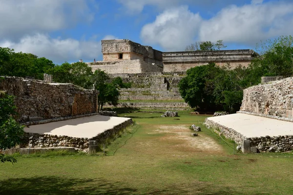 Uxmal Соединенные Штаты Мексики Мая 2018 Года Доколумбийский Сайт — стоковое фото