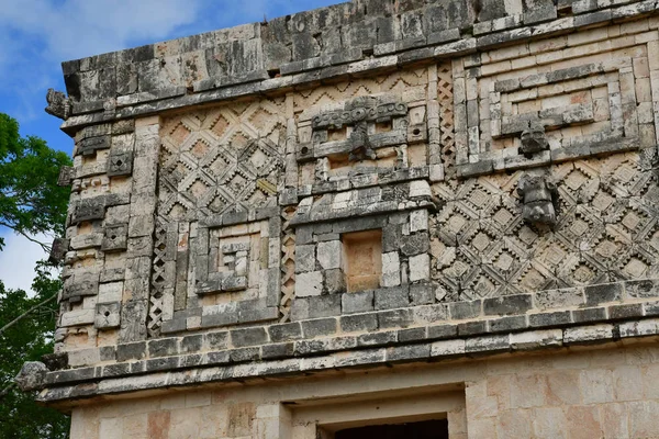 Uxmal Wielka Meksykańskiego Stanu 2018 Maja Pre Columbian Witryny — Zdjęcie stockowe