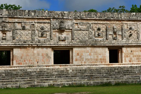 Uxmal Estado Unidos Mexicano Mayo 2018 Sitio Precolombino —  Fotos de Stock