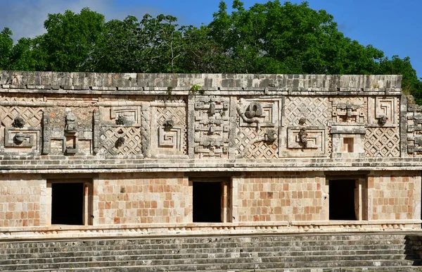 Uxmal สหร ฐอเมร กาเม พฤษภาคม 2018 บไซต อนโคล มเบ — ภาพถ่ายสต็อก