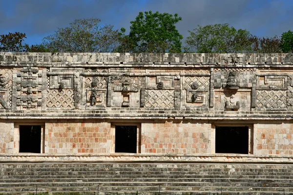 Uxmal Estado Unidos Mexicano Mayo 2018 Sitio Precolombino —  Fotos de Stock