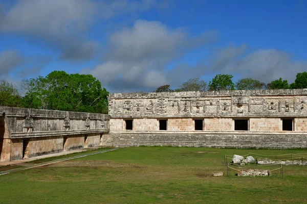 Uxmal Mexické Ameri Května 2018 Pre Columbian Stránky — Stock fotografie