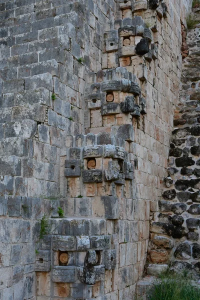 Uxmal Wielka Meksykańskiego Stanu 2018 Maja Pre Columbian Witryny — Zdjęcie stockowe