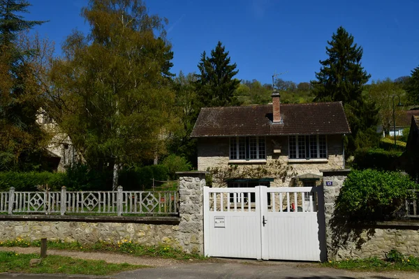 Giverny Francia Abril 2018 Pintoresco Pueblo Pintores Primavera —  Fotos de Stock