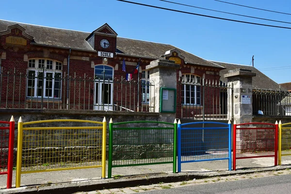 Château Sur Epte France Juin 2018 École Bordeaux Saint Clair — Photo