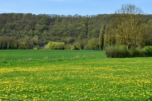 Giverny Frankrike April 2018 Pittoreska Målare Byn Våren — Stockfoto