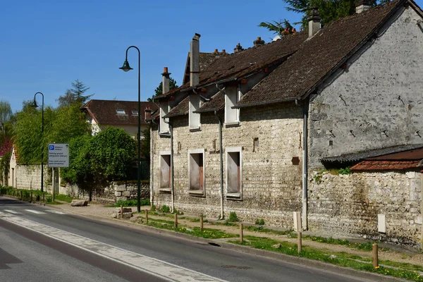 Giverny Franciaország Április 2018 Tavasszal Festői Festők Falu — Stock Fotó