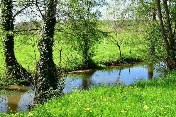 Giverny França Abril 2018 Pitoresca Aldeia Pintores Primavera — Fotografia de Stock