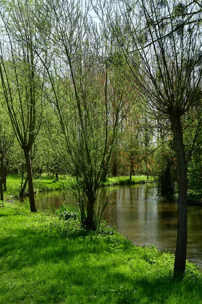 Giverny Francia Abril 2018 Pintoresco Pueblo Pintores Primavera — Foto de Stock