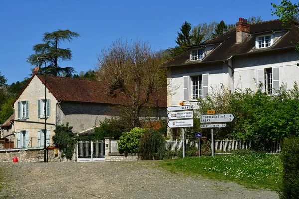 Giverny Frankreich April 2018 Das Malerische Malerdorf Frühling — Stockfoto