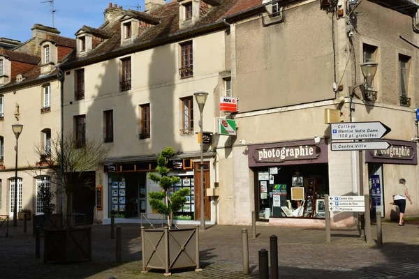 Douvres Delivrande France April 2018 Village Centre — Stock Photo, Image