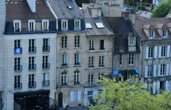 卡昂法国 2018年4月4日 风景如画的市中心 — 图库照片