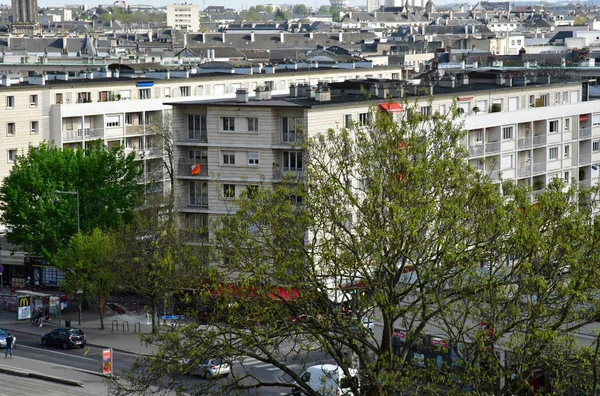 Caen Francia Abril 2018 Pintoresco Centro Ciudad — Foto de Stock