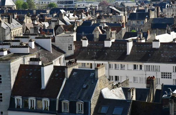 卡昂法国 2018年4月4日 风景如画的市中心 — 图库照片