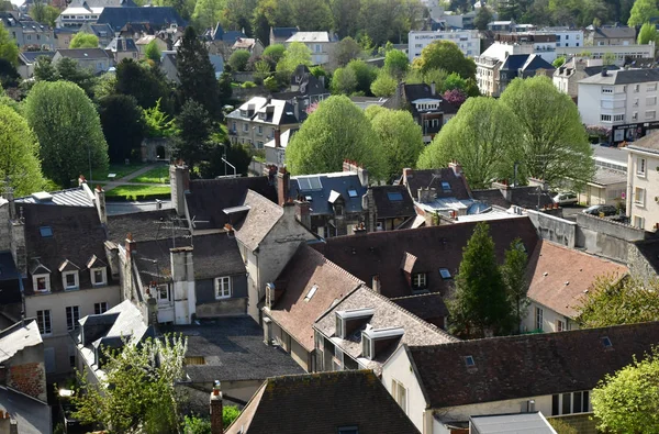 Caen Frankrijk April 2018 Het Centrum Van Pittoreske Stad — Stockfoto