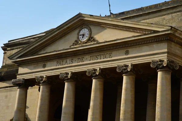 Caen Francia Abril 2018 Tribunal Justicia —  Fotos de Stock