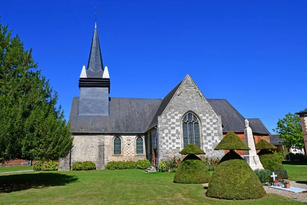 Fleury Foret France September 2016 Church — Stock Photo, Image