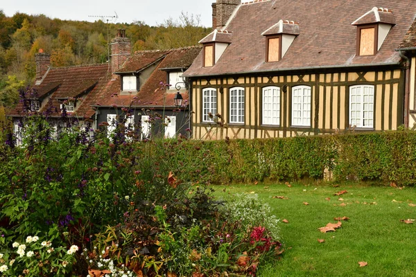 Lyons Foret Frankrijk November 2017 Het Schilderachtige Dorpje — Stockfoto