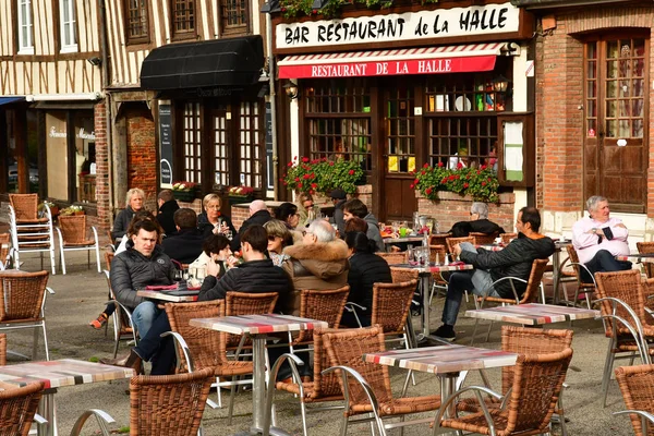 Lyons Foret France November 2017 Picturesque Village — Stock Photo, Image