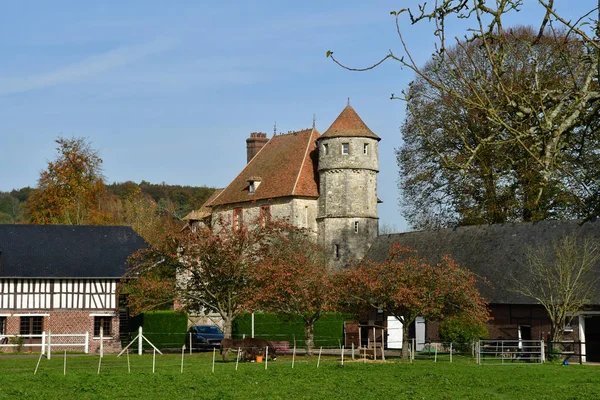 Vascoeuil Frankreich November 2017 Das Schloss — Stockfoto