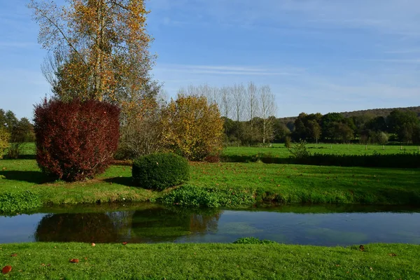 Vascoeuil Francie Listopadu 2017 Zámecký Park — Stock fotografie