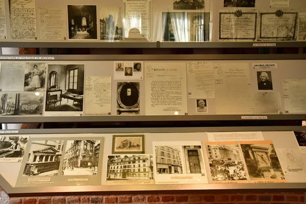 Vascoeuil Frankrike November 2017 Slottet Jules Michelet Museum — Stockfoto