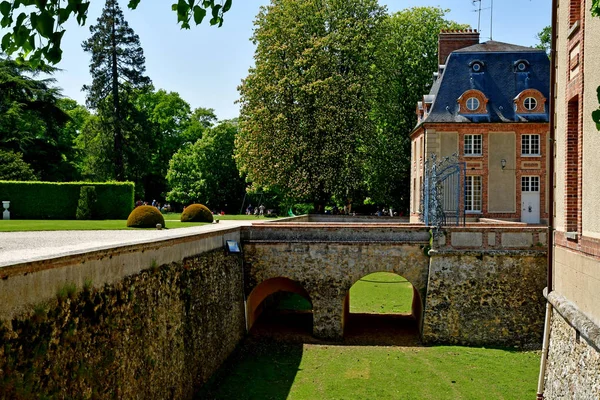 Choisel Franciaország Május 2018 Breteuil Castle — Stock Fotó